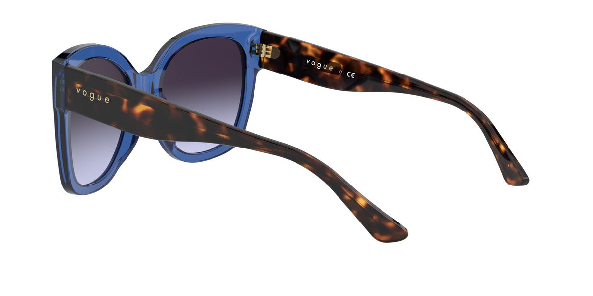 Vogue 0VO5338S 28304Q 54 Transparent Blue/ Violet Gradient Dark Grey 54 / Plastic / Plastic