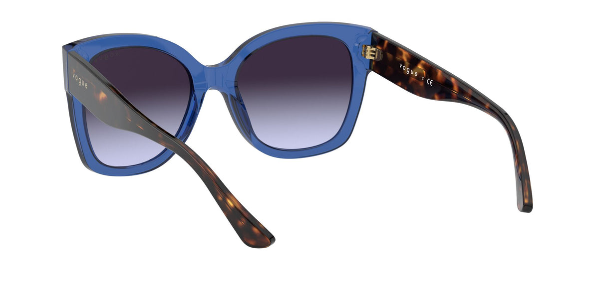 Vogue 0VO5338S 28304Q 54 Transparent Blue/ Violet Gradient Dark Grey 54 / Plastic / Plastic