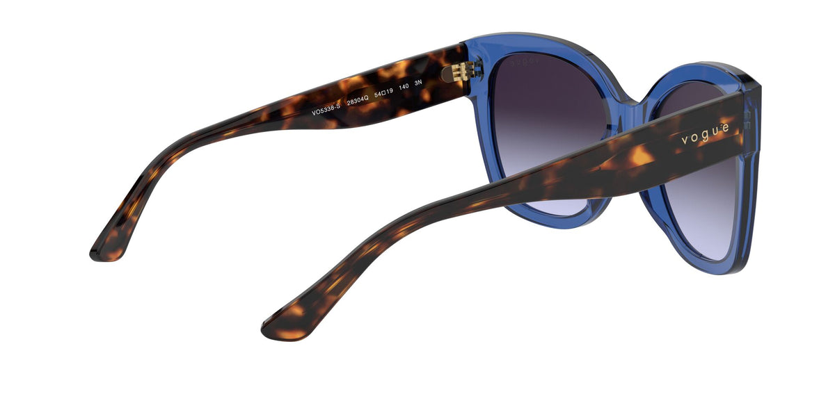 Vogue 0VO5338S 28304Q 54 Transparent Blue/ Violet Gradient Dark Grey 54 / Plastic / Plastic