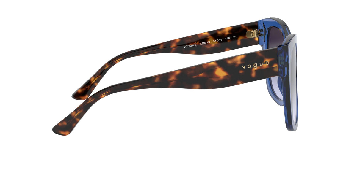 Vogue 0VO5338S 28304Q 54 Transparent Blue/ Violet Gradient Dark Grey 54 / Plastic / Plastic