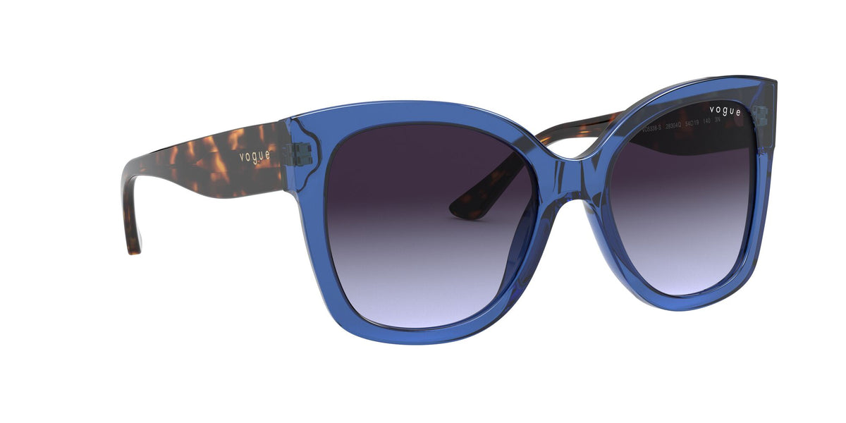 Vogue 0VO5338S 28304Q 54 Transparent Blue/ Violet Gradient Dark Grey 54 / Plastic / Plastic