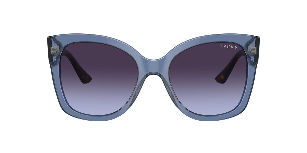 Vogue 0VO5338S 28304Q 54 Transparent Blue/ Violet Gradient Dark Grey 54 / Plastic / Plastic