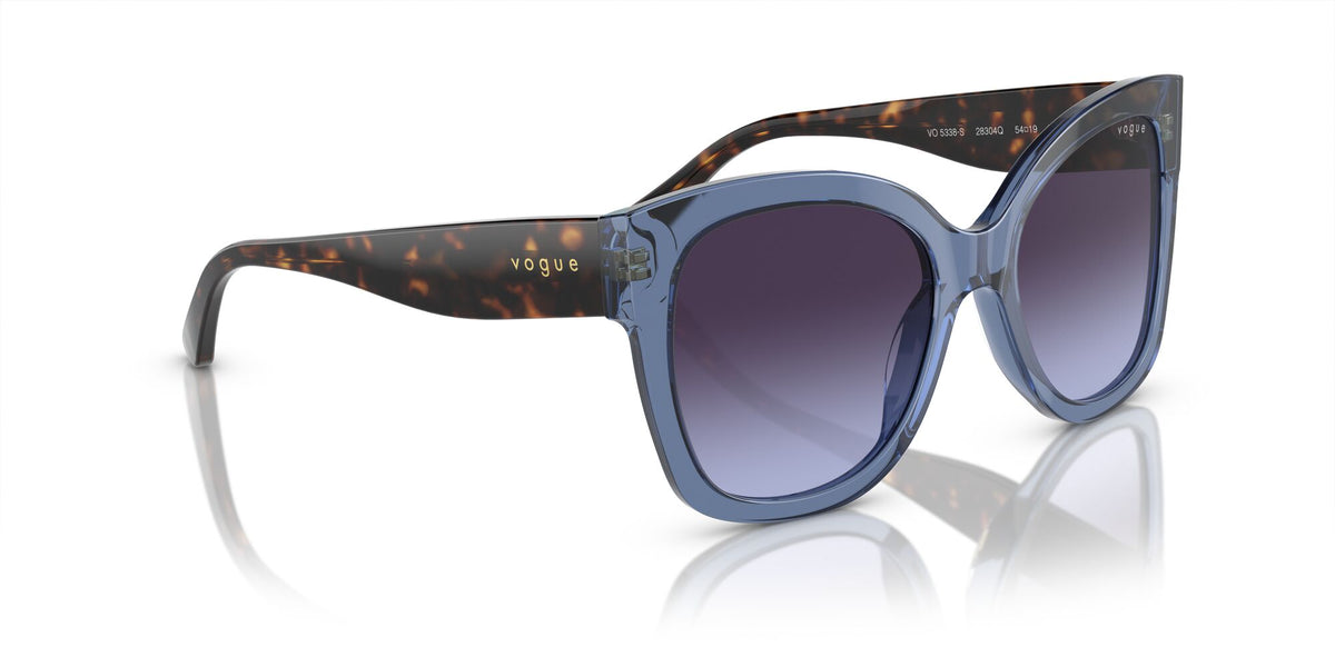 Vogue 0VO5338S 28304Q 54 Transparent Blue/ Violet Gradient Dark Grey 54 / Plastic / Plastic