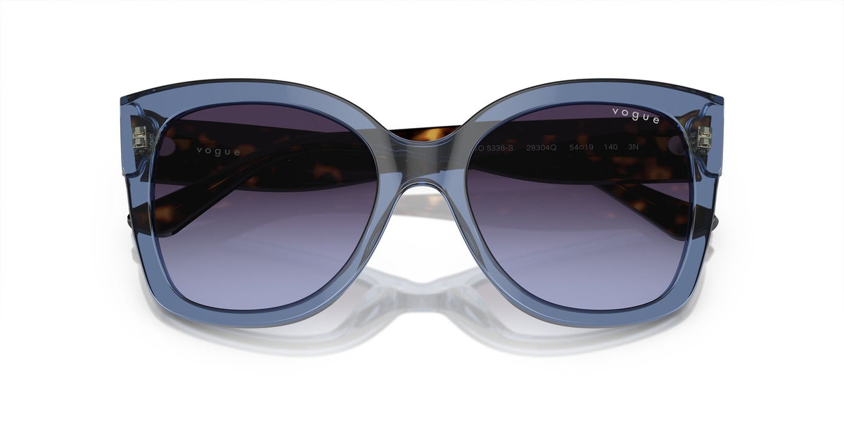 Vogue 0VO5338S 28304Q 54 Transparent Blue/ Violet Gradient Dark Grey 54 / Plastic / Plastic