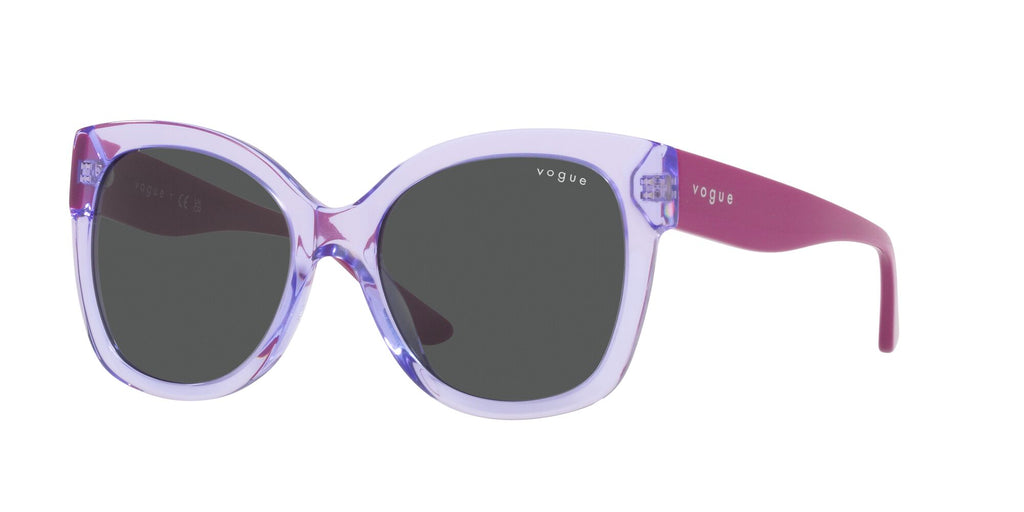 Vogue 0VO5338S 295087 54 Transparent Lilac/ Dark Grey 54 / Plastic / Plastic