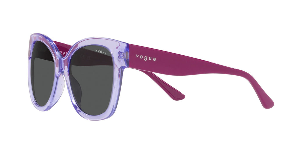 Vogue 0VO5338S 295087 54 Transparent Lilac/ Dark Grey 54 / Plastic / Plastic