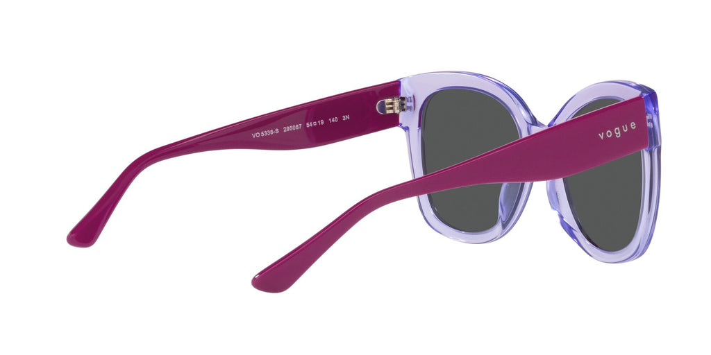 Vogue 0VO5338S 295087 54 Transparent Lilac/ Dark Grey 54 / Plastic / Plastic