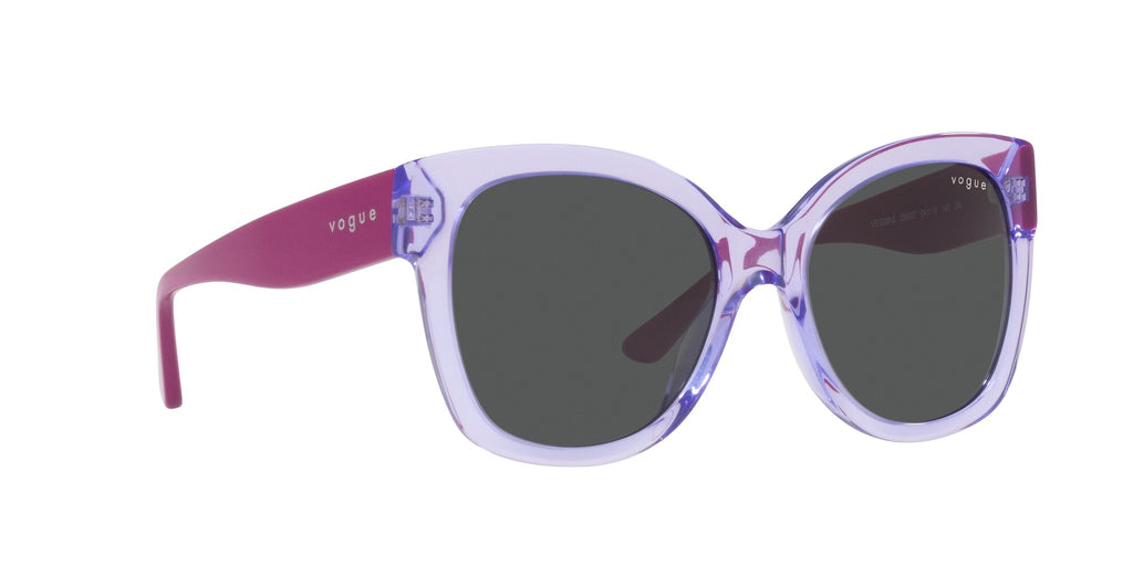 Vogue 0VO5338S 295087 54 Transparent Lilac/ Dark Grey 54 / Plastic / Plastic