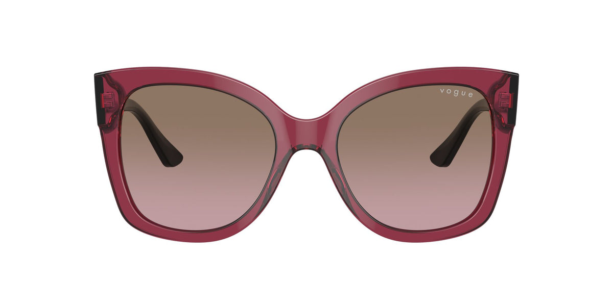 Vogue 0VO5338S 283114 54 Transparent Cherry/ Violet Gradient Brown 54 / Plastic / Plastic
