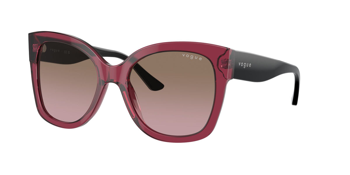 Vogue 0VO5338S 283114 54 Transparent Cherry/ Violet Gradient Brown 54 / Plastic / Plastic