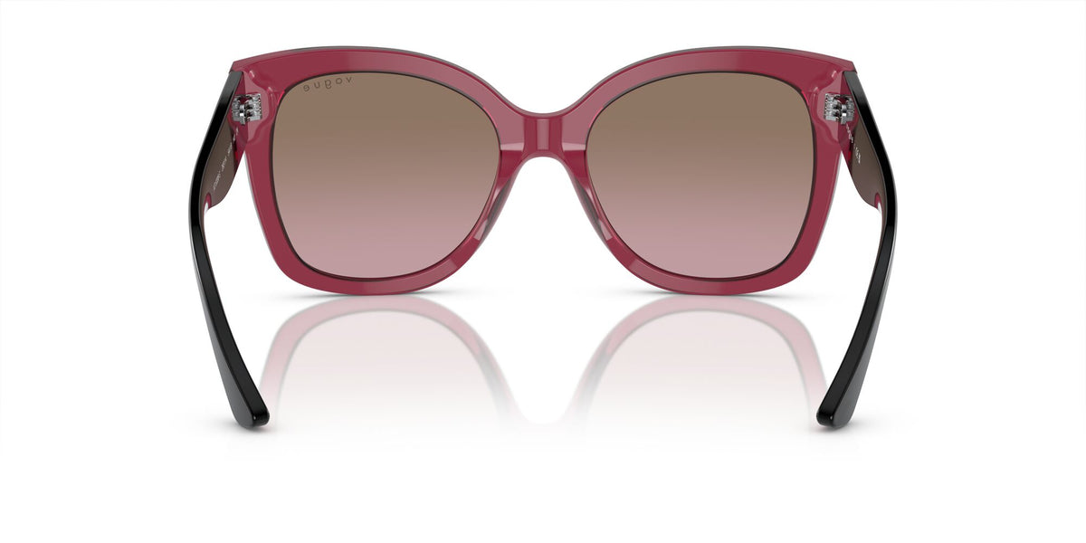 Vogue 0VO5338S 283114 54 Transparent Cherry/ Violet Gradient Brown 54 / Plastic / Plastic