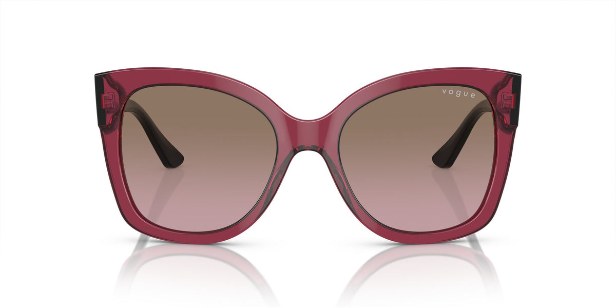 Vogue 0VO5338S 283114 54 Transparent Cherry/ Violet Gradient Brown 54 / Plastic / Plastic