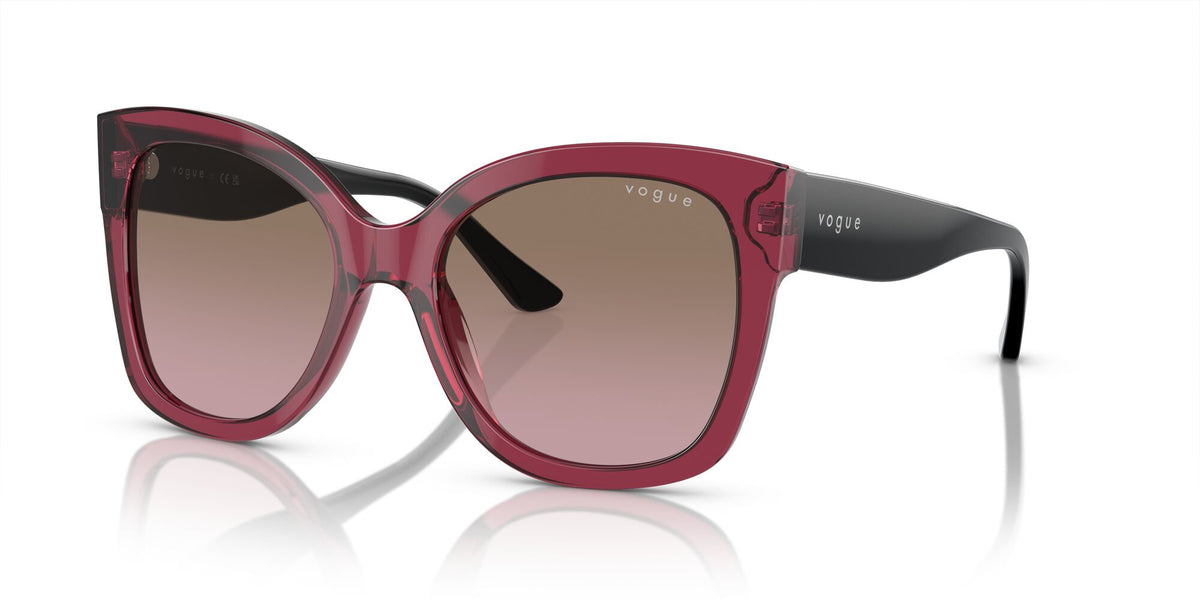 Vogue 0VO5338S 283114 54 Transparent Cherry/ Violet Gradient Brown 54 / Plastic / Plastic