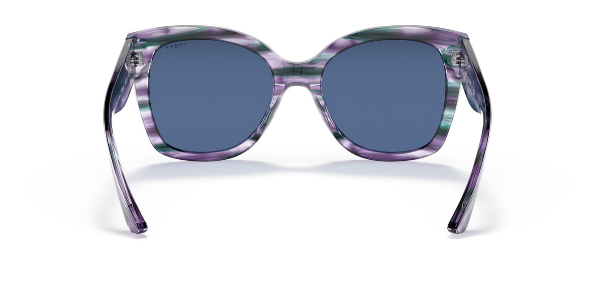 Vogue VO 5338S Striped Purple Violet / Dark Blue 54 / Plastic / Plastic