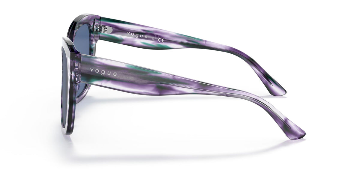 Vogue VO 5338S Striped Purple Violet / Dark Blue 54 / Plastic / Plastic