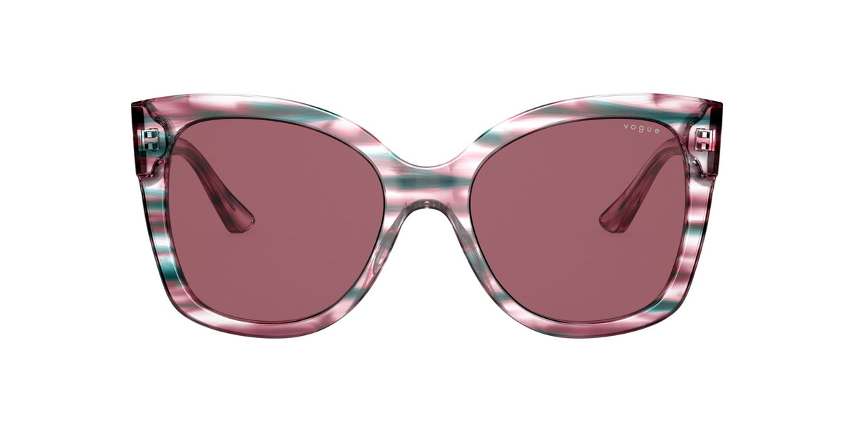 Vogue VO 5338S Striped Purple Violet / Dark Violet 54 / Plastic / Plastic
