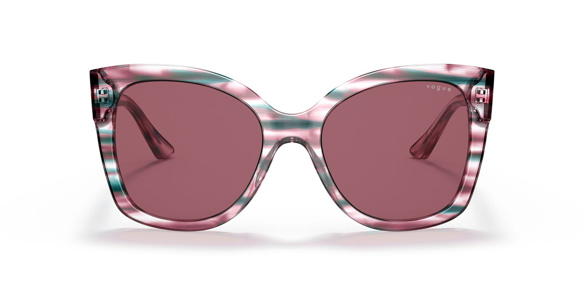 Vogue VO 5338S Striped Purple Violet / Dark Violet 54 / Plastic / Plastic