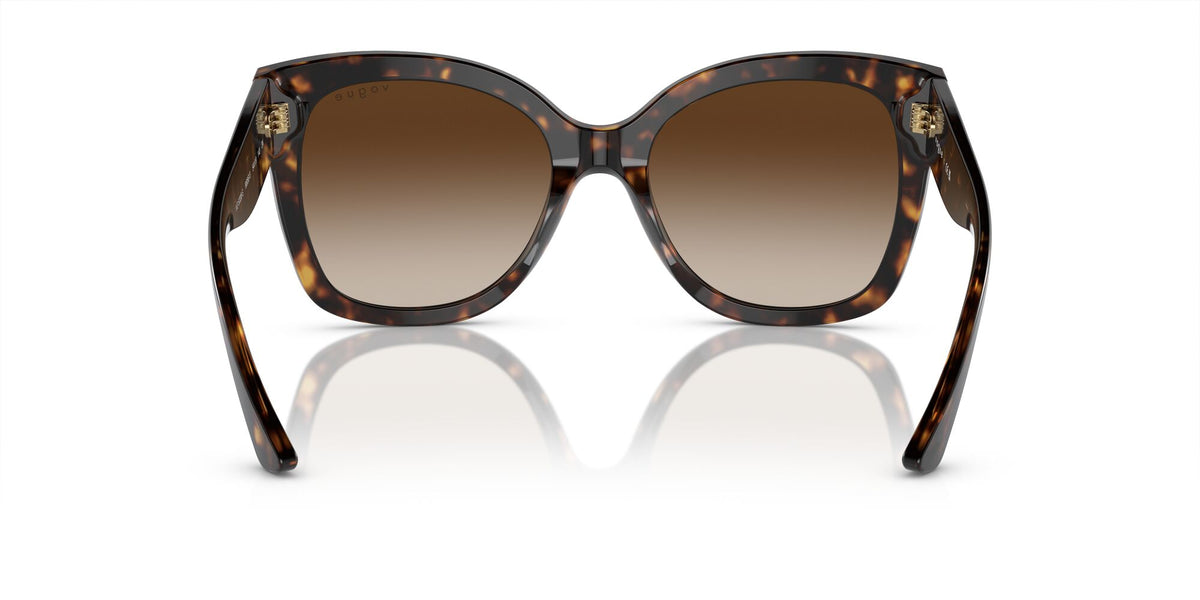Vogue 0VO5338S W65613 54 Dark Havana/ Brown Gradient 54 / Plastic / Plastic