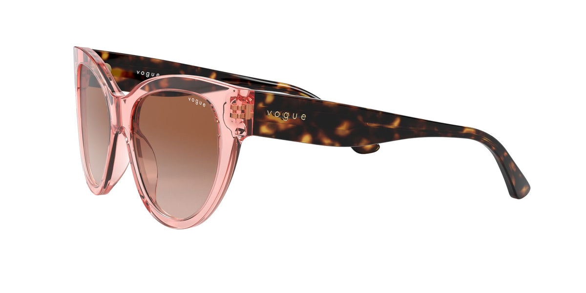 Vogue VO 5339S Transparent Pink / Brown Gradient 52 / Plastic / Plastic