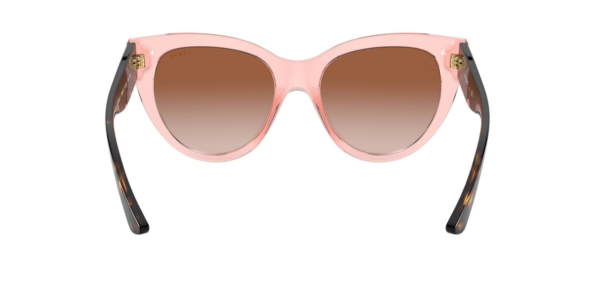 Vogue VO 5339S Transparent Pink / Brown Gradient 52 / Plastic / Plastic