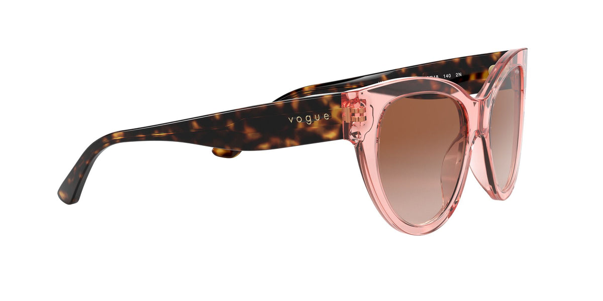Vogue VO 5339S Transparent Pink / Brown Gradient 52 / Plastic / Plastic