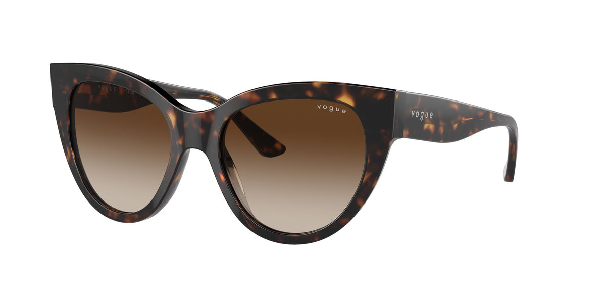 Vogue VO 5339S Dark Havana / Brown Gradient 52 / Plastic / Plastic