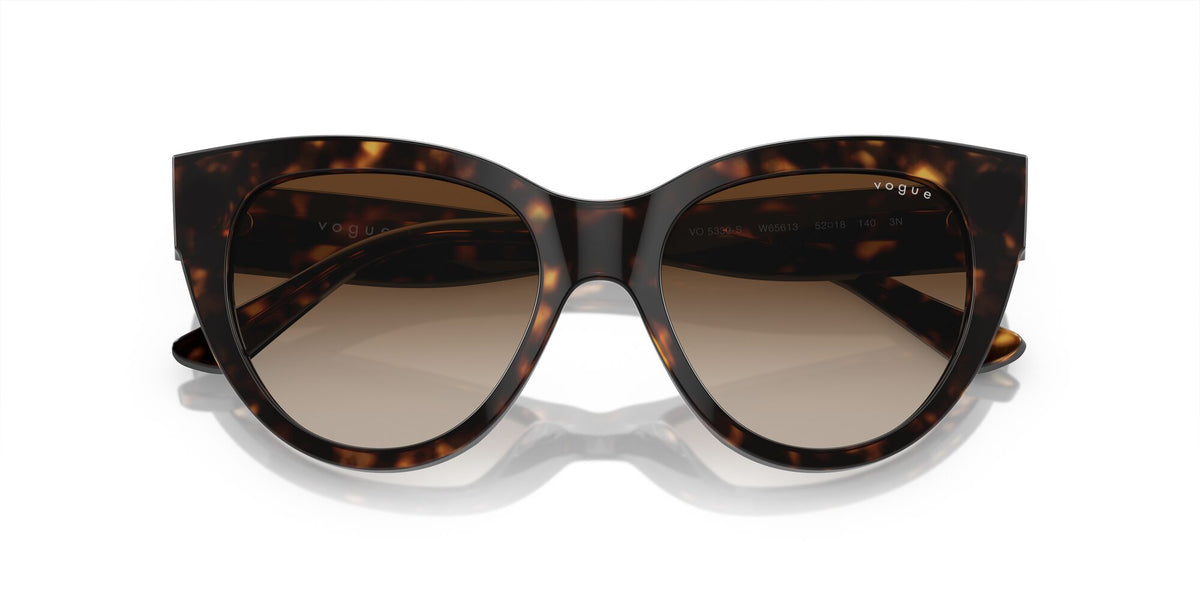 Vogue VO 5339S Dark Havana / Brown Gradient 52 / Plastic / Plastic