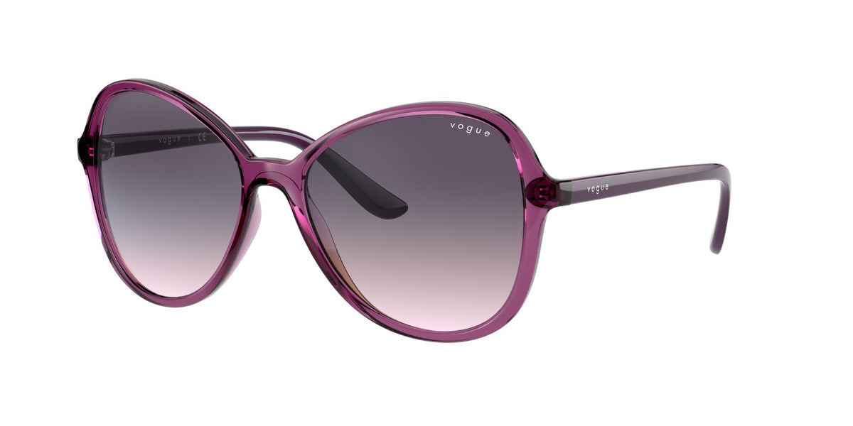 Vogue VO 5349S Transparent Purple / Pink Gradient Dark Grey 55 / Plastic / Plastic
