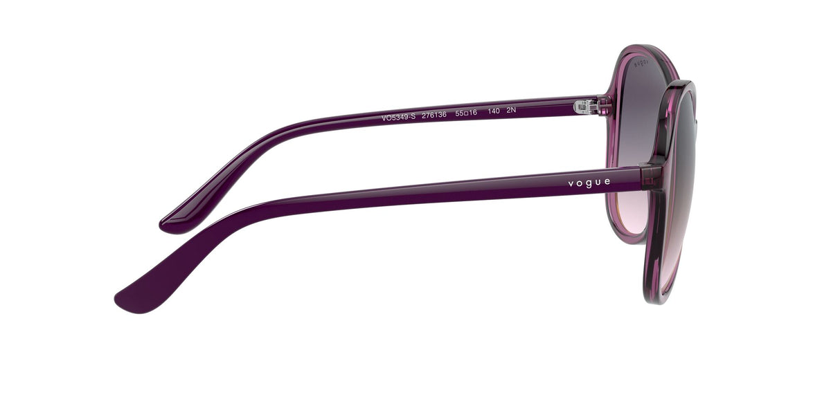 Vogue VO 5349S Transparent Purple / Pink Gradient Dark Grey 55 / Plastic / Plastic