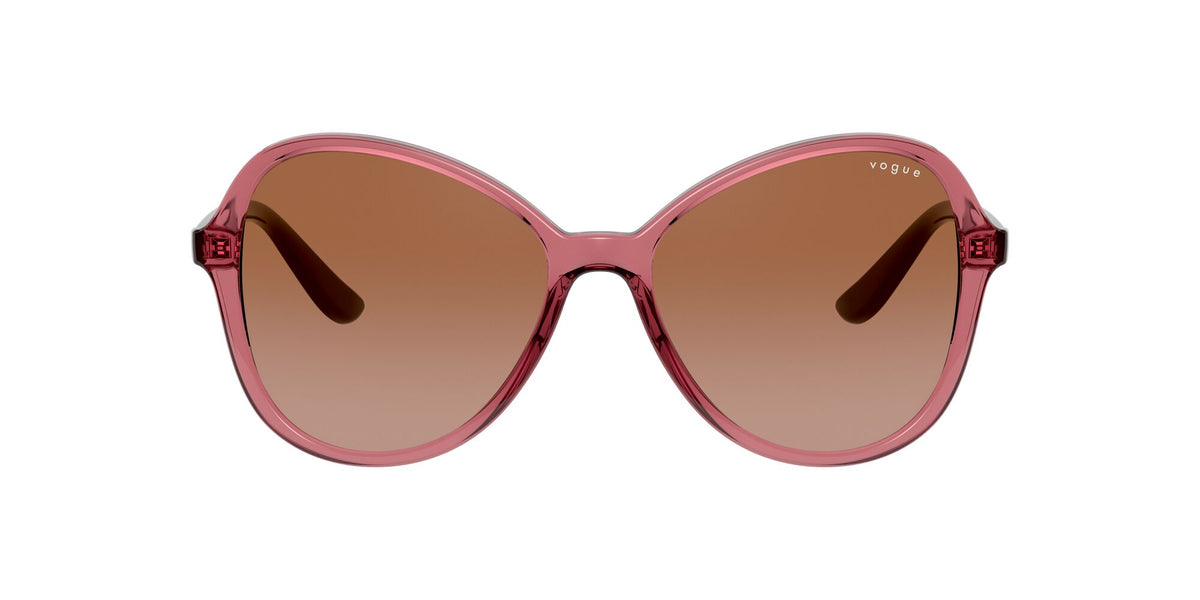 Vogue VO 5349S Transparent Pink / Brown Gradient 55 / Plastic / Plastic