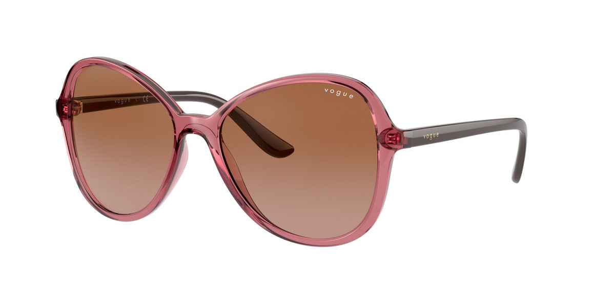 Vogue VO 5349S Transparent Pink / Brown Gradient 55 / Plastic / Plastic