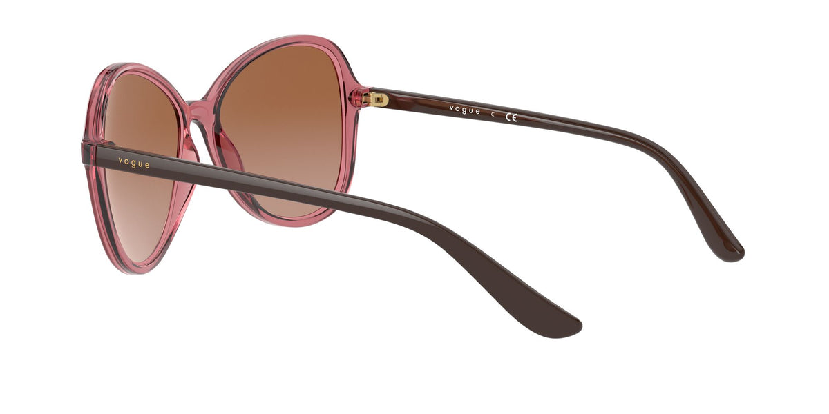 Vogue VO 5349S Transparent Pink / Brown Gradient 55 / Plastic / Plastic