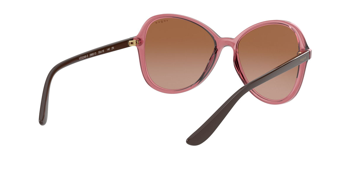 Vogue VO 5349S Transparent Pink / Brown Gradient 55 / Plastic / Plastic