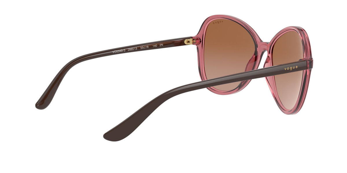 Vogue VO 5349S Transparent Pink / Brown Gradient 55 / Plastic / Plastic
