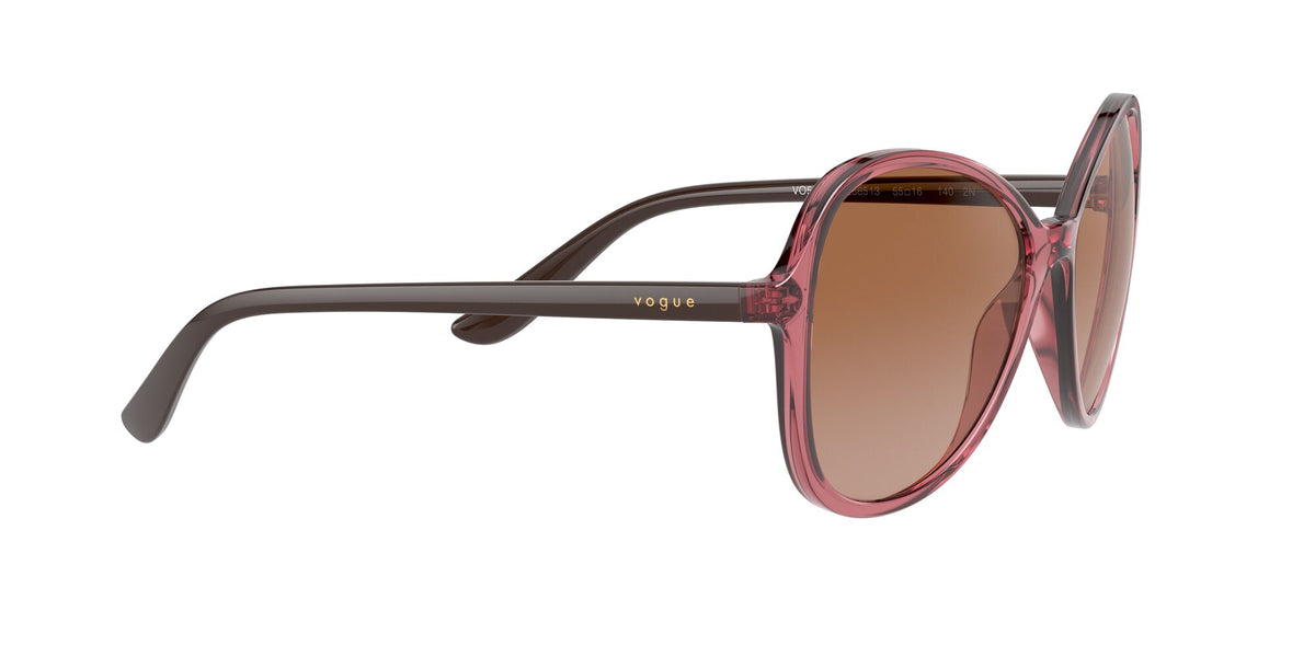 Vogue VO 5349S Transparent Pink / Brown Gradient 55 / Plastic / Plastic