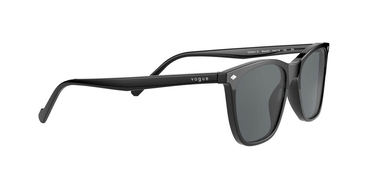 Vogue VO 5351S Black / Dark Grey 54 / Plastic / Plastic