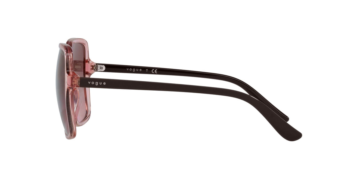 Vogue 0VO5352SF 288314 56 Transparent Coral/ Violet Gradient Brown 56 / Plastic / Plastic