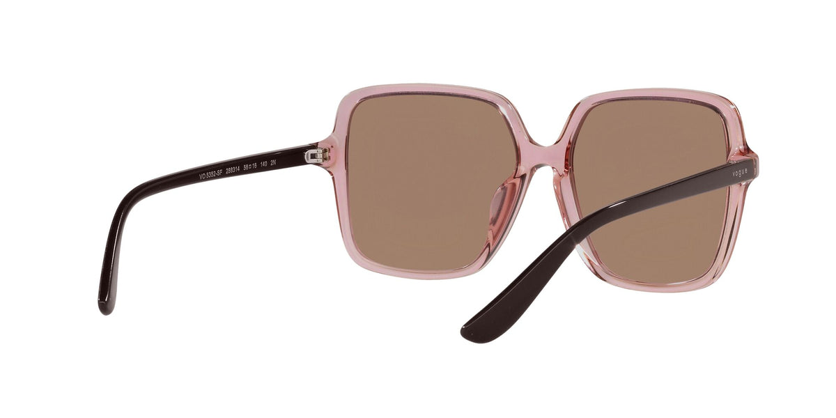 Vogue 0VO5352SF 288314 56 Transparent Coral/ Violet Gradient Brown 56 / Plastic / Plastic
