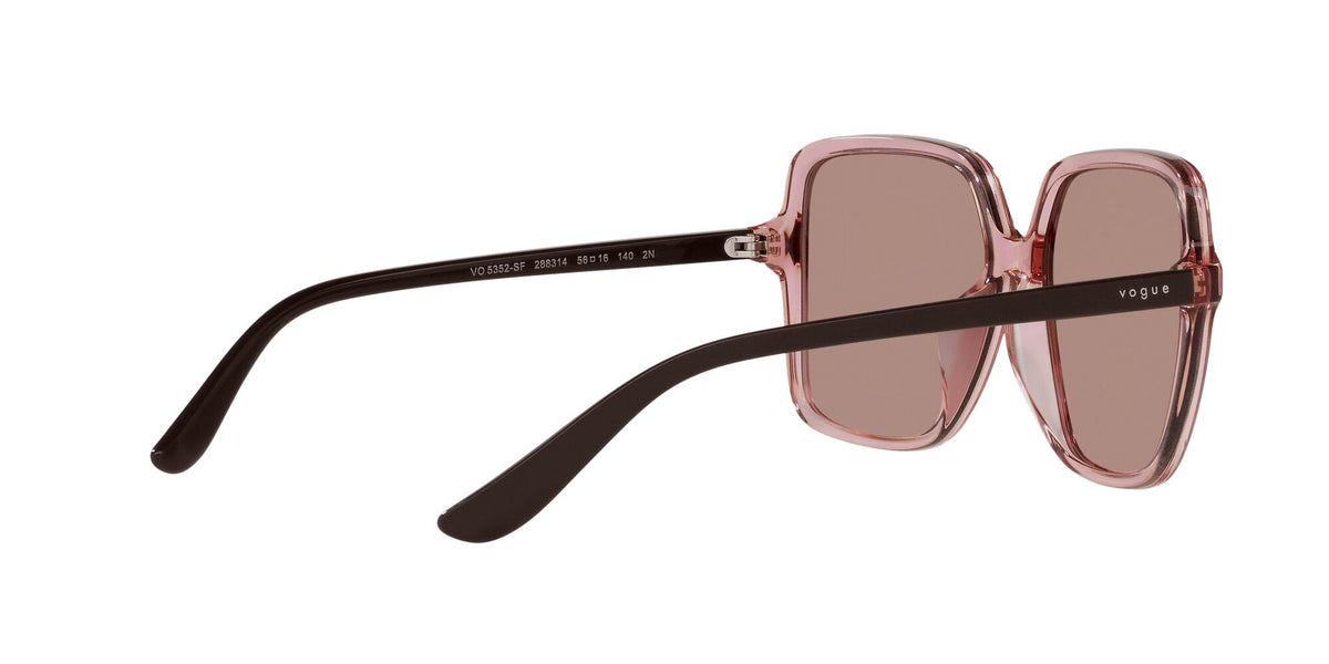 Vogue 0VO5352SF 288314 56 Transparent Coral/ Violet Gradient Brown 56 / Plastic / Plastic
