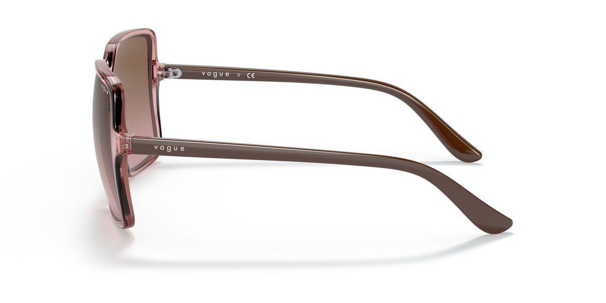 Vogue 0VO5352SF 288314 56 Transparent Coral/ Violet Gradient Brown 56 / Plastic / Plastic