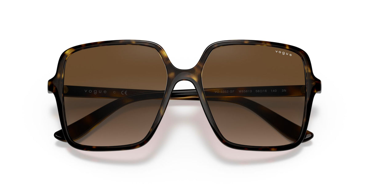 Vogue 0VO5352SF W65613 56 Dark Havana/ Brown Gradient 56 / Plastic / Plastic