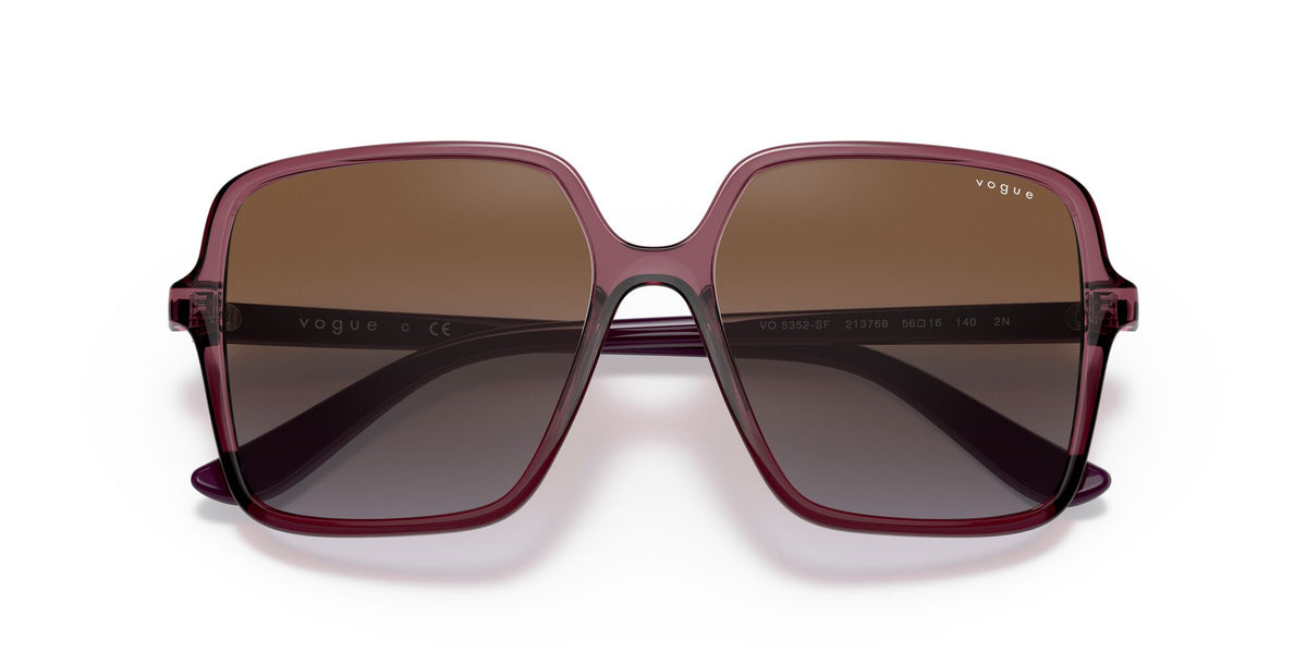 Vogue VO 5352SF Transparent Purple / Violet Gradient Brown 56 / Plastic / Plastic