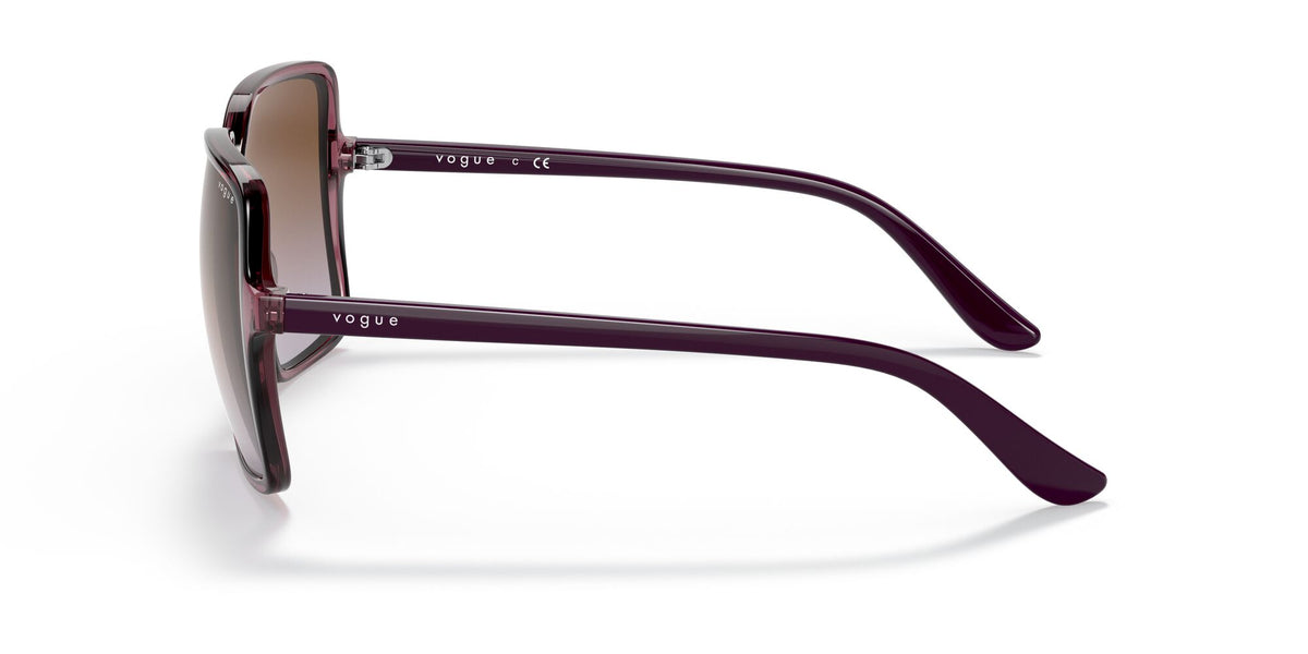 Vogue VO 5352SF Transparent Purple / Violet Gradient Brown 56 / Plastic / Plastic