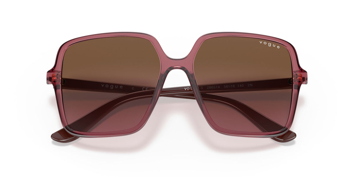 Vogue VO 5352S Transparent Coral / Pink Gradient Brown 56 / Plastic / Plastic