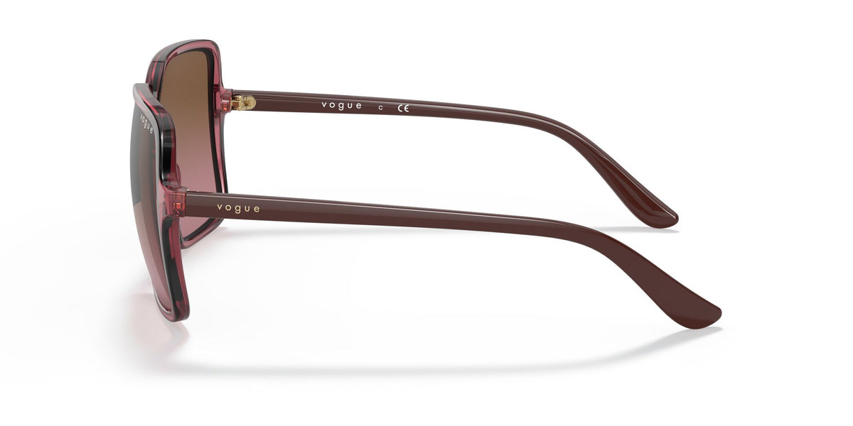 Vogue VO 5352S Transparent Coral / Pink Gradient Brown 56 / Plastic / Plastic