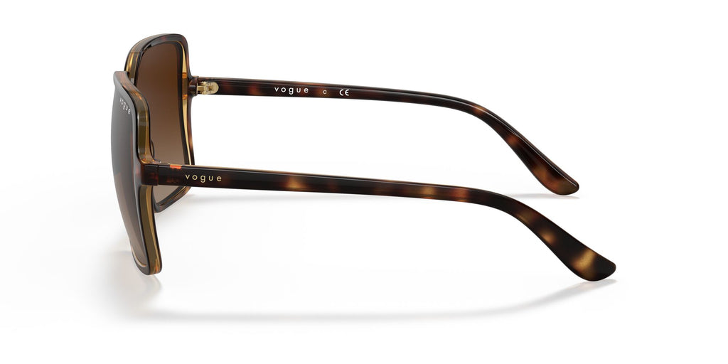 Vogue 0VO5352S W65613 56 Dark Havana/ Brown Gradient 56 / Plastic / Plastic