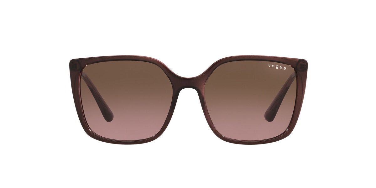Vogue 0VO5353S 287314 54 Top Red On Transparent Pink/ Pink Gradient Brown 54 / Plastic / Metal