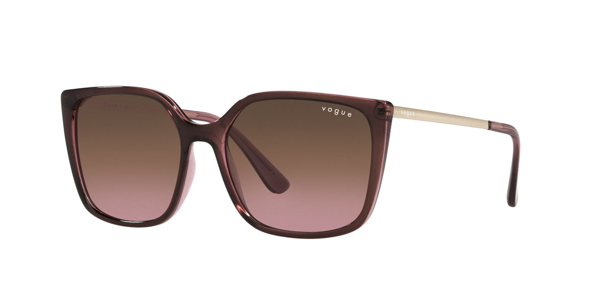 Vogue 0VO5353S 287314 54 Top Red On Transparent Pink/ Pink Gradient Brown 54 / Plastic / Metal