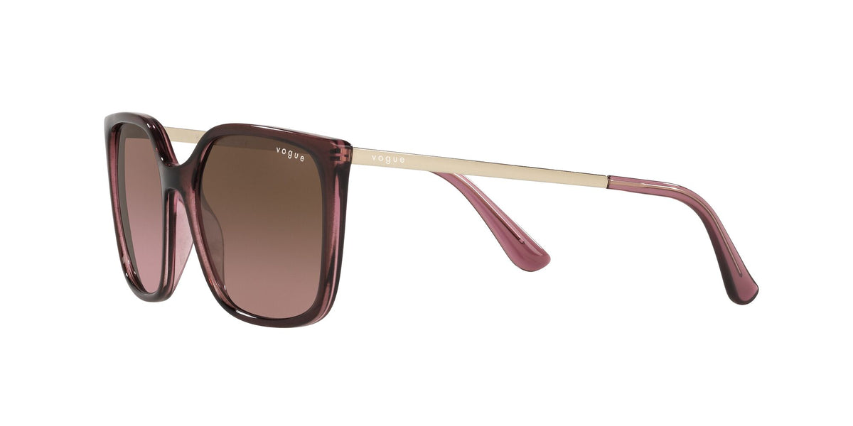 Vogue 0VO5353S 287314 54 Top Red On Transparent Pink/ Pink Gradient Brown 54 / Plastic / Metal