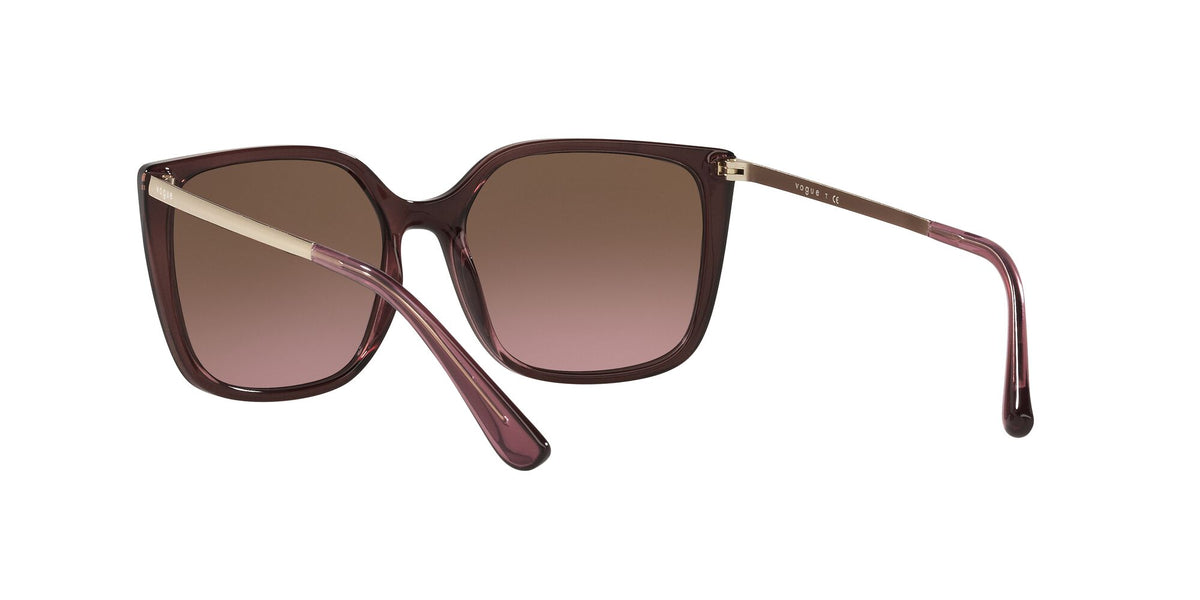 Vogue 0VO5353S 287314 54 Top Red On Transparent Pink/ Pink Gradient Brown 54 / Plastic / Metal